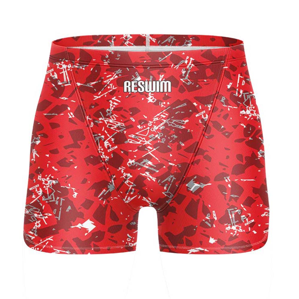 Swim Trunk Quick Dry - กางเกงว่ายน้ำผู้ชายสำหรับฤดูร้อน กางเกงว่ายน้ำสำหรับฝึกซ้อมกีฬา กางเกงว่ายน้ำทรงกระชับสำหรับเล่นเซิร์ฟและชายหาด กางเกงขาสั้นแห้งเร็วสำหรับว่ายน้ำในน้ำ