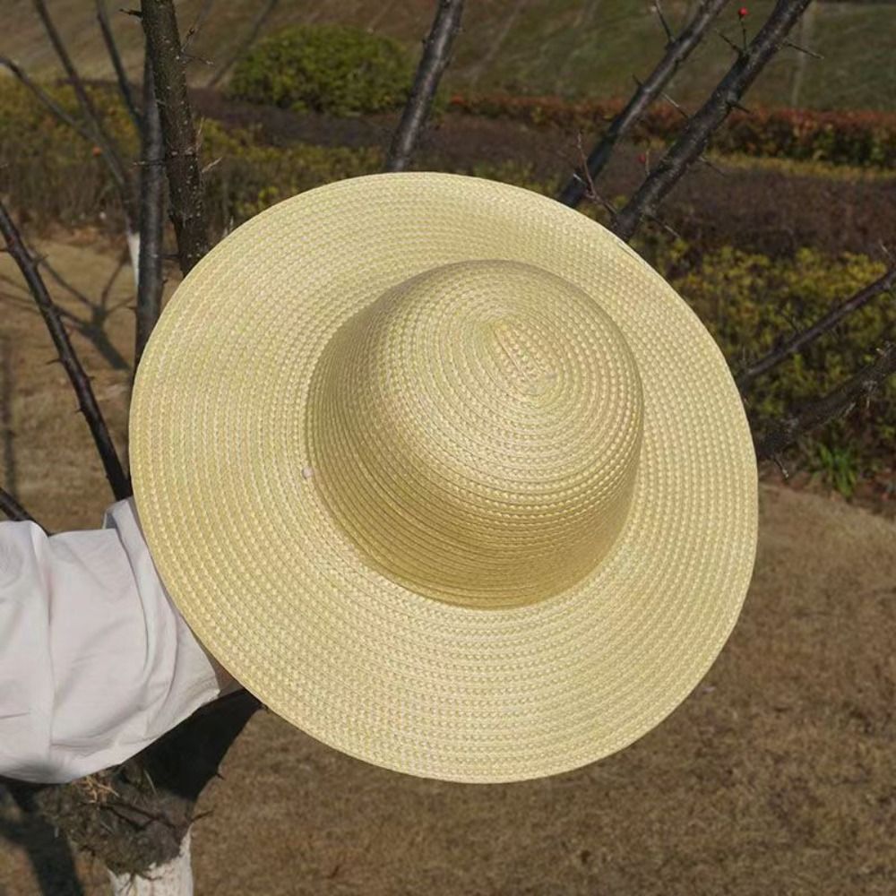 หมวกสานปีกกว้างสำหรับฤดูร้อน พ - Bucket Hat Straw บทวิจารณ์และราคา
