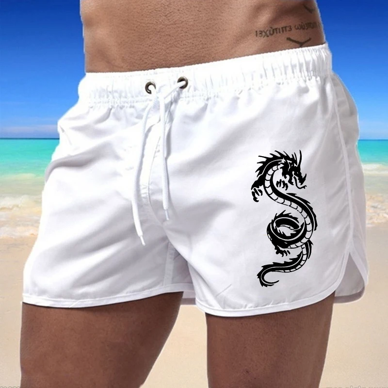 กางเกงว่ายน้ำลายมังกรสำหรับฤดู - Swim Trunk Quick Dry บทวิจารณ์และราคา