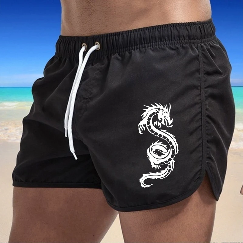 กางเกงว่ายน้ำลายมังกรสำหรับฤดู - Swim Trunk Quick Dry บทวิจารณ์และราคา