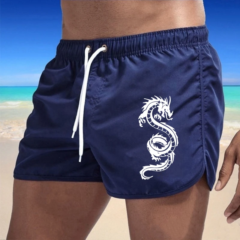 กางเกงว่ายน้ำลายมังกรสำหรับฤดู - Swim Trunk Quick Dry บทวิจารณ์และราคา