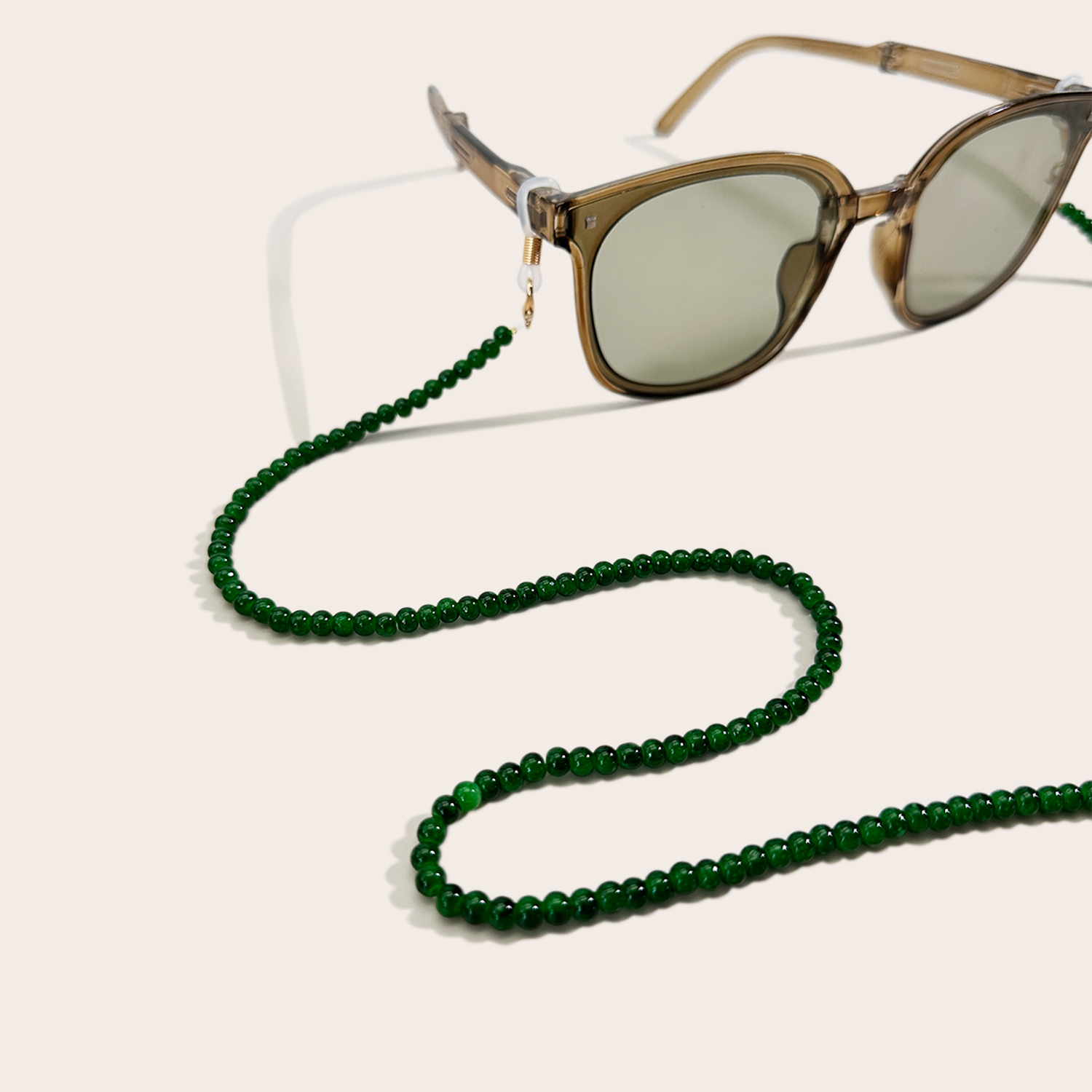 แว่นตากันแดดกันลื่นสายโซ่ลูกปั - Sunglass Retainer Cord บทวิจารณ์และราคา