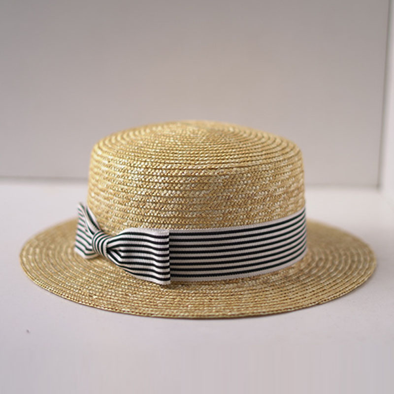 หมวกนักพายเรือปีกกว้างหมวกฟางท - Bucket Hat Straw บทวิจารณ์และราคา