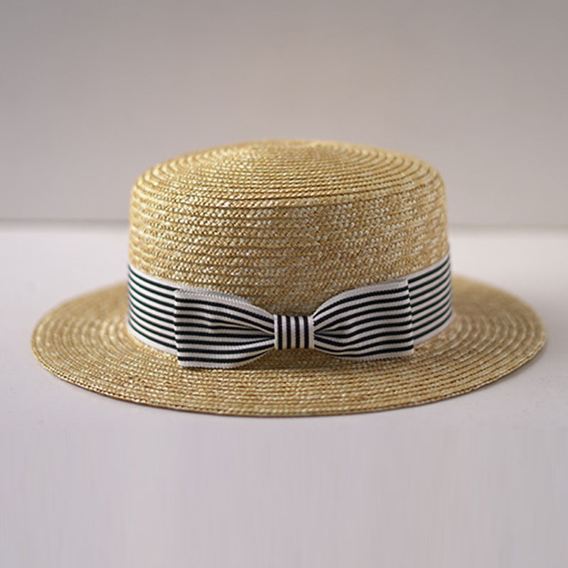 หมวกนักพายเรือปีกกว้างหมวกฟางท - Bucket Hat Straw บทวิจารณ์และราคา